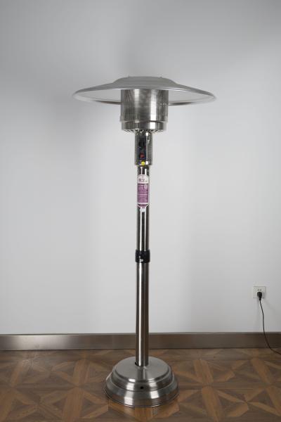 13kw 87 Inch Stainless Steel Patio Heater For Restaurants / Cafes 220cm Total Height