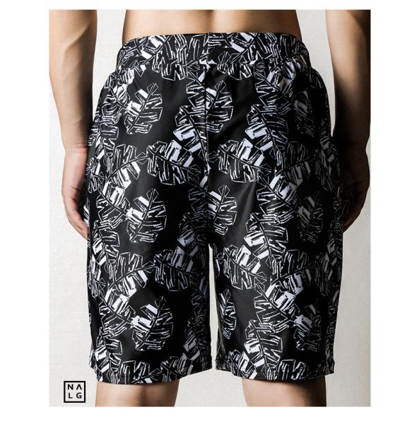 2018 newest design men's summer cool dye sublimation printed beach short Mens Waterproof Swim Trunk
