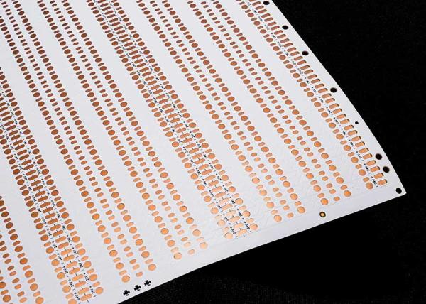 Double Sided FPCB 2835 Flexible LED2835,60LED light beats/PCS,size: 5*503mm,12V double-sided Board white film FPCB SMT