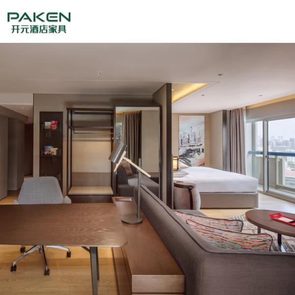 Wooden Hotel Laminate Hospitality Bedroom Furniture