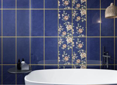 Superfície de espelho antibacteriano 30x60cm Parede interior Retro azulejos cerâmicos para decoração