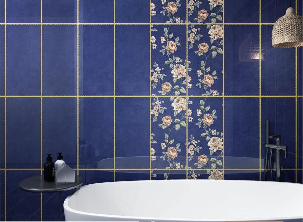 Superfície de espelho antibacteriano 30x60cm Parede interior Retro azulejos cerâmicos para decoração