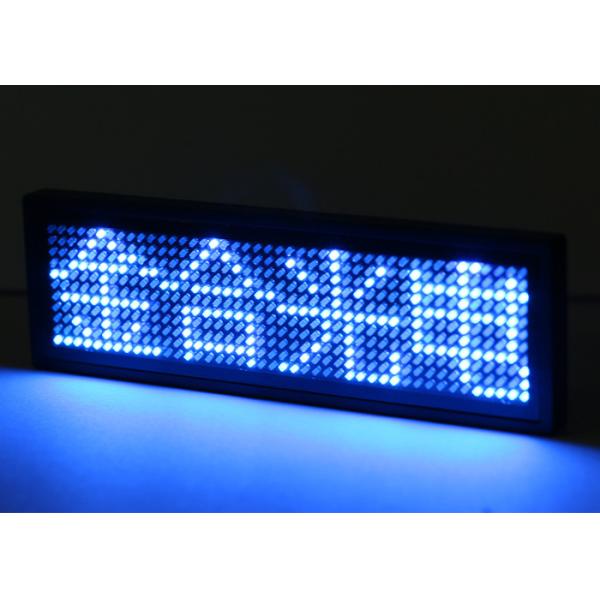 Mini LED Name Badge Display Screen / 1.8 mm small led signs indoor