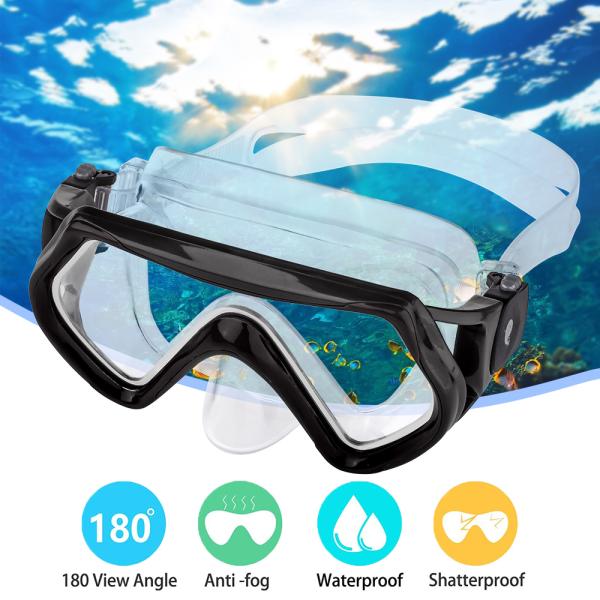 Маски шноркеля акваланга тумана ребенка стекла заплыва анти- подводные