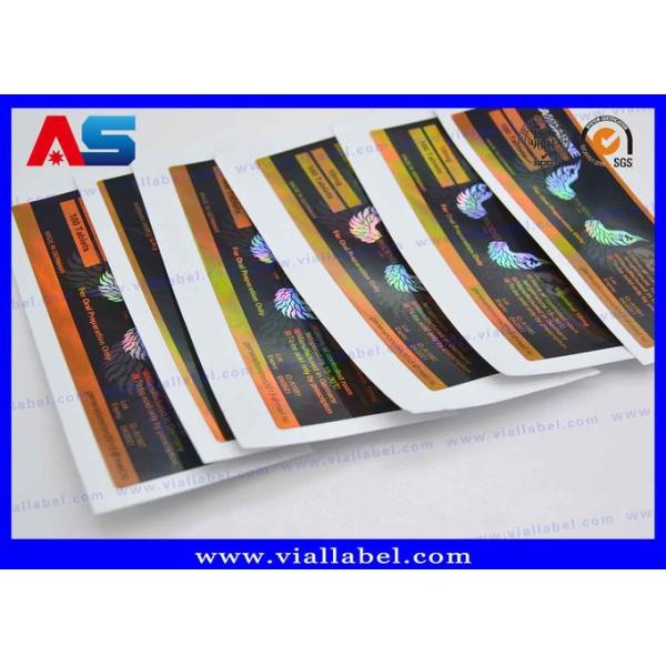 ROHS Пользовательская печать CMYK Этикетка для аптечных рецептурных флаконов для бодибилдинга