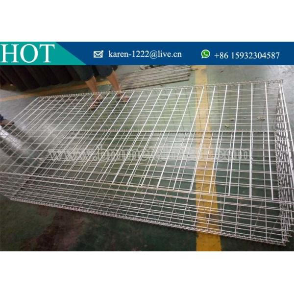 Heavy Galvanized Material Square welded galvanized Gabion Basket 2M X 1M X 1M