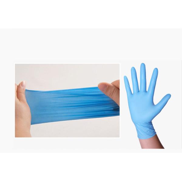 Medical grade non sterile disposable powder free nitrile glvoes latex free