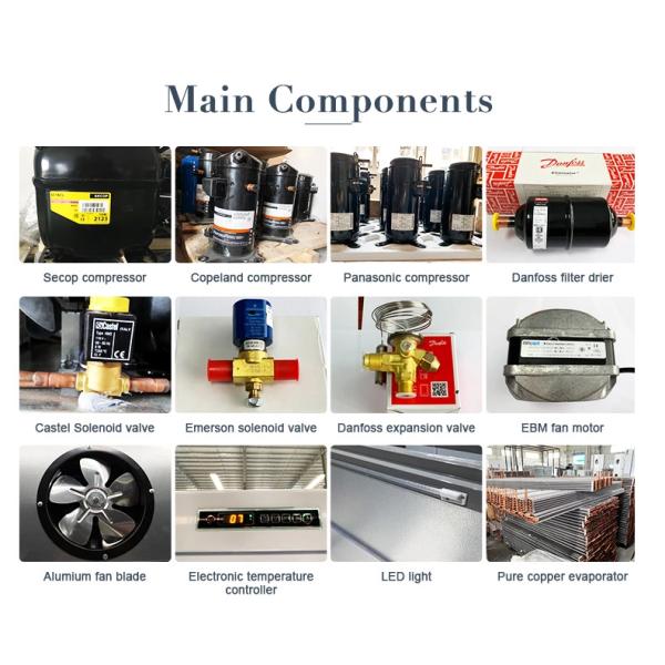 Butcher Shop Fruit Store Deli Food Display Cooler Chiller  Flip Or Non - Flip Cover SS