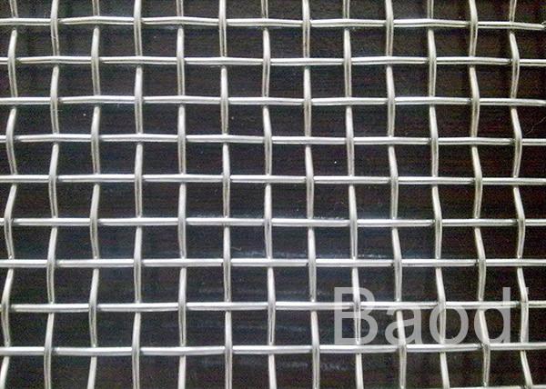 Mild Steel Crimped Wire Mesh Electro Galvanized Woven Cloth As Filter For Sieving