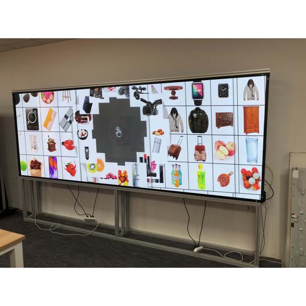шатона настенного дисплея 3.5mm 4K 49inch LCD экранный дисплей видео- узкого Multi