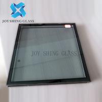 Sun que protege o baixo-e vidro de flutuador 6+12A+6 Grey Tempered Insulating Glass azul
