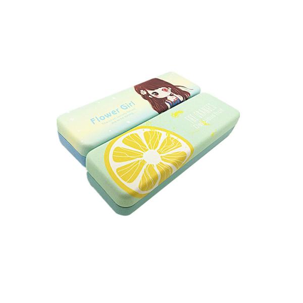 Pencil Box Case With Custom Color / Custom Logo PU Leather Gift Boxes For Pens