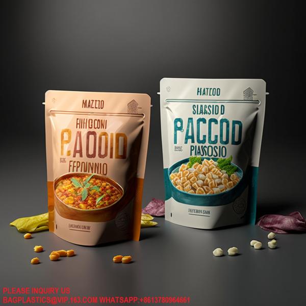 Cooking Bags, Cooking Pouches, Soup bags, Soup Pouches, Juice Beverage Spout Nozzle Pouch