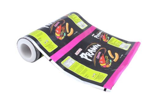 Full Printing BOPP Plastic Food Wrapping Cookie Roll Film Stock