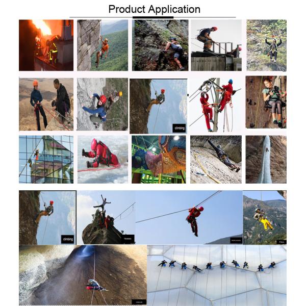 Польза статической веревочки веревочки 12mm скалолазания нейлона Rappelling на открытом воздухе