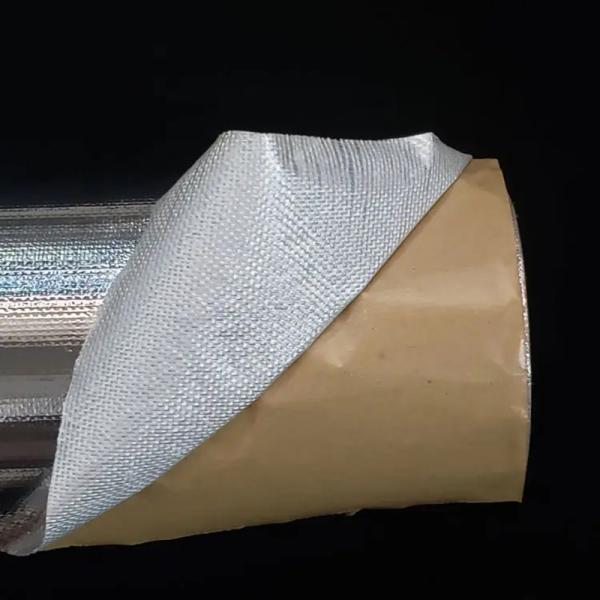 E Стекло изолированная алюминиевая фольга стекловолокна ткань коррозионно устойчивая