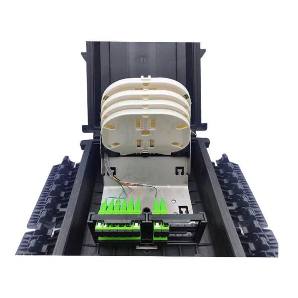 Boîtier de distribution extérieur fibre optique FTTH étanche IP68, 16 cœurs