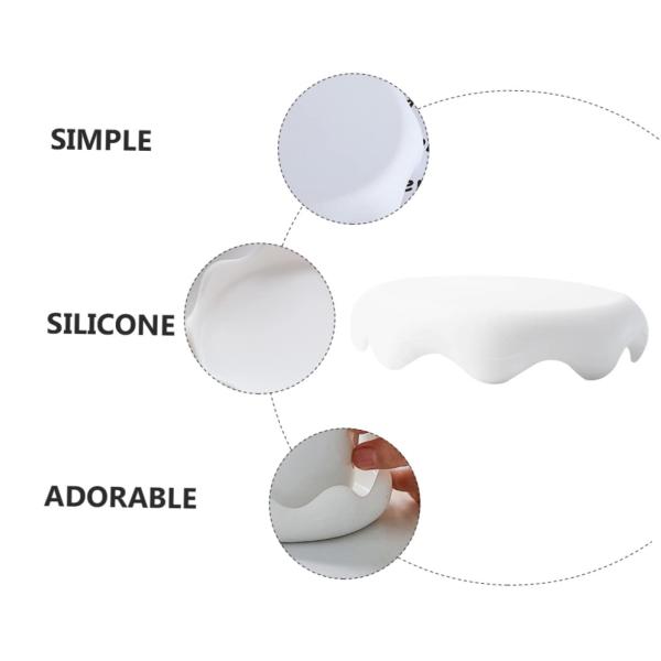 Силиконовые крышки стаканов набор снежного покрытия питьевой горшок антипылевой герметичные крышки кружки для горячего и холодного напитка Силиконовый горячий крышка стакана