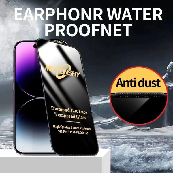 2.5D Radian Privacy Phone Screen Protector 0.33mm Smartphone Screen Protector