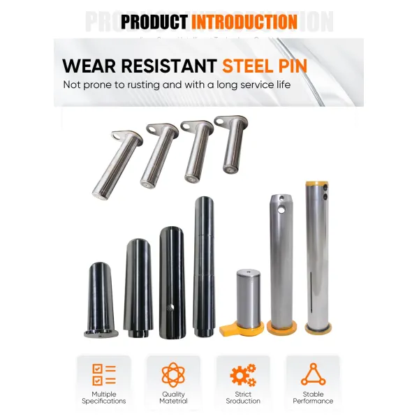 Steel Pins Bushing with High Frequency Heat Treatment for Excavator 207-30-75320