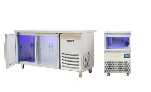 Congelador de refrigerador industrial comercial, refrigerador comercial 70 * 27 * 31In da cozinha