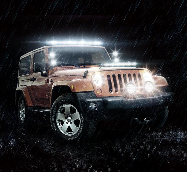 UTV IP67 30W 7 Inch High Power Led Driving Lights