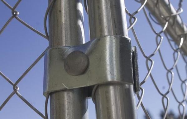 8'x12' temporary chain link fence panels diameter wire 11.5ga chain link mesh 2 x 2 tube 35mm wall thick 1.60mm
