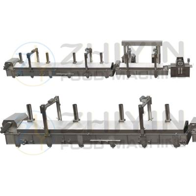 380V 304SUS Frying French Fries Production Line Energy Saving