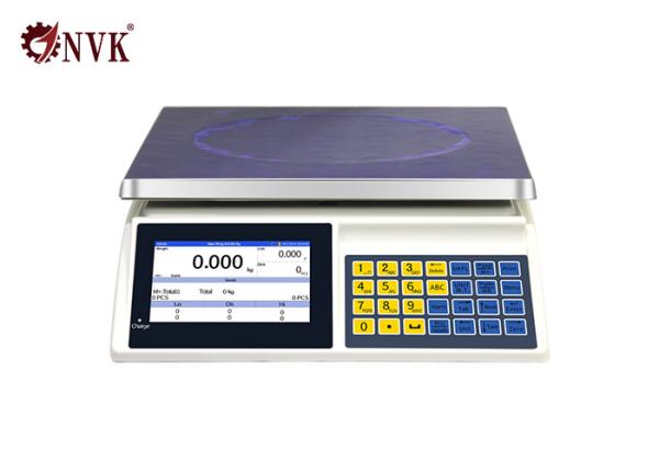 Portable Smart Counting Scales For Supermarket / Fruit & Vegetable Shop / Screw parts