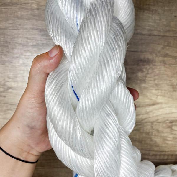 High Strength Ship Boat Marine 8 Strands Mooring Hawser Rope Used For Sea Water