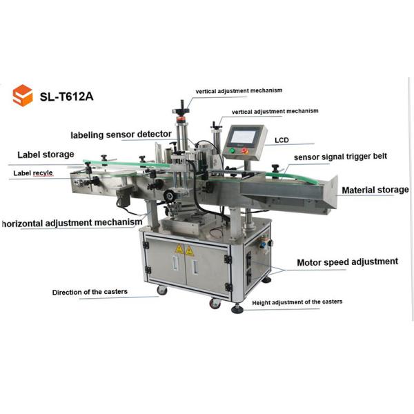 Electric PLC Controlled Glass Bottle Labeling Machine for Fast and Accurate Labeling