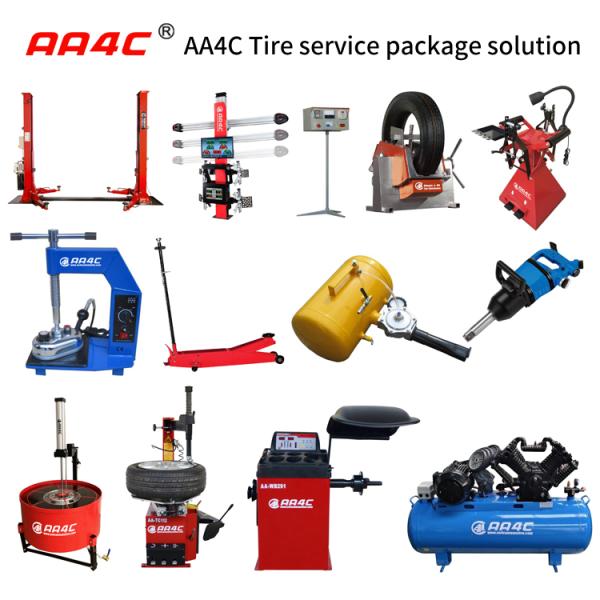 Vehicle Repair Shop Solution Car Lift Tire Service Machine Air Compressor