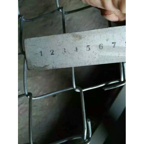 4m Width Full Automatic PLC control Double Wire Chain Link Fence /diamond mesh Making Machine