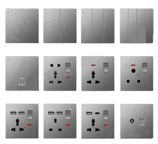 IP20 Rated LC/SC Socket with 86 * 86 mm Size and 0.1dB Loss for High-Performance Fiber Alignment