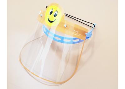 Smiling Reusable Kids Plastic Face Shield For Boys Toddlers Childrens Face Visor