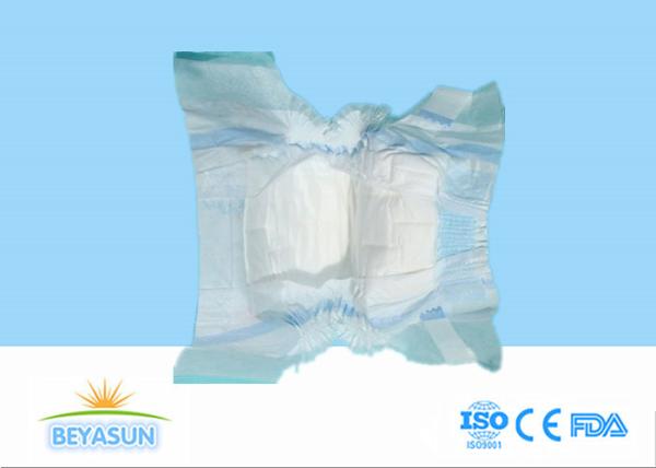 Clothlike Disposable Baby Diapers Cotton Core With Dry Breathable Film