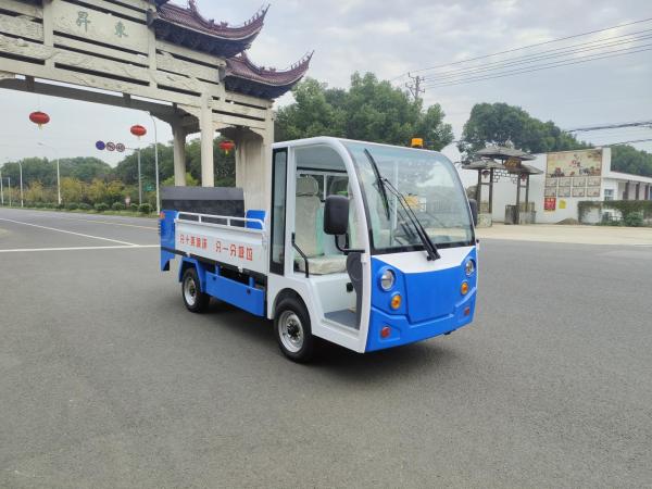 Garbage Transport Truck New Energy Electric Four Wheel Waste Removal Truck