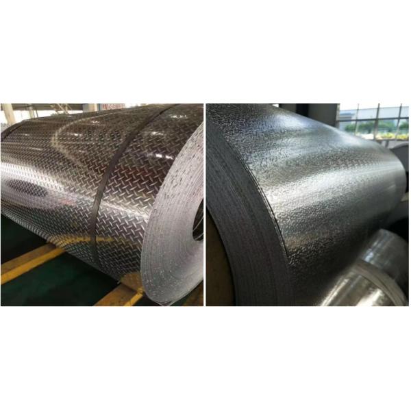 Silver White Beautiful Recyclable Pressure Resistant Aluminum Steel Coil