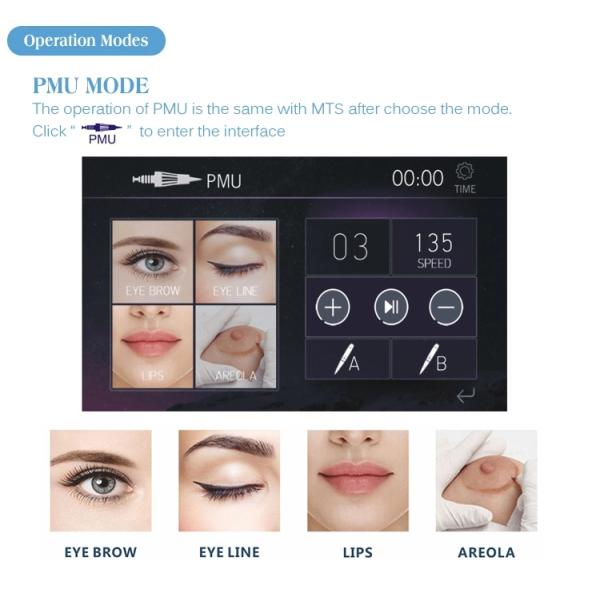 ABS Aluminium Artmex V8 Microneedling Derma Pen PMU and MTS Function Tattoo Machine Kit