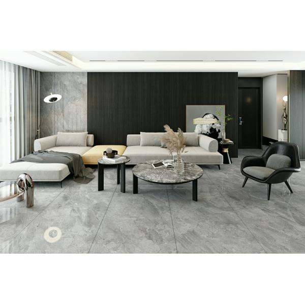 Carreau de porcelaine émaillée polie grise 900x1800mm Sol et mur intérieur