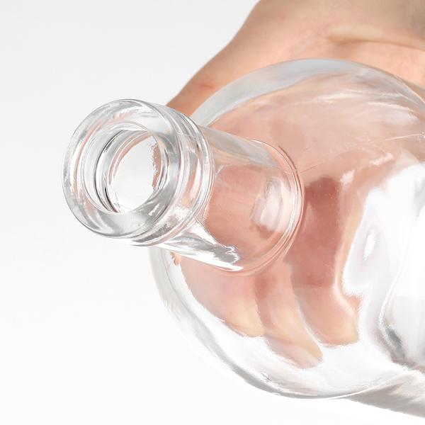 500 мл стеклянные бутылки с текилой для обработки поверхности ствола при горячей штамповке