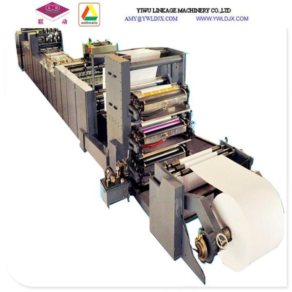 School Exercise Book Notebook Flexography Printing Machine From Reel to Pile