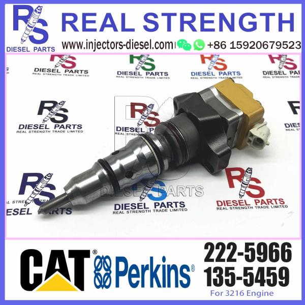 Diesel engine fuel injector 222-5966 2225966 diesel injector assembly fuel injection spare parts 222-5966