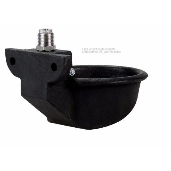 Round / Oval Pig Drinking Bowl 304 Stainless Steel Corrosion Resistance