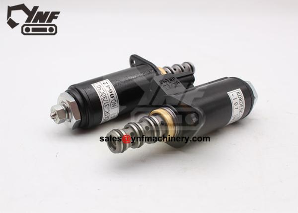 Válvula de solenoide de aço suave LJ017960 do caso de CX80C MFJ71500 KHJ15440