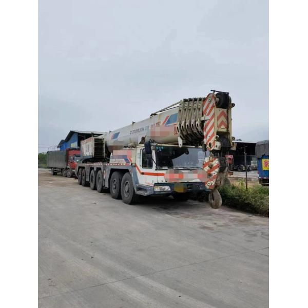 White Finish Folding 2010 Zoomlion Qay220V6 220t Truck Crane Mobile Crane Used Crane