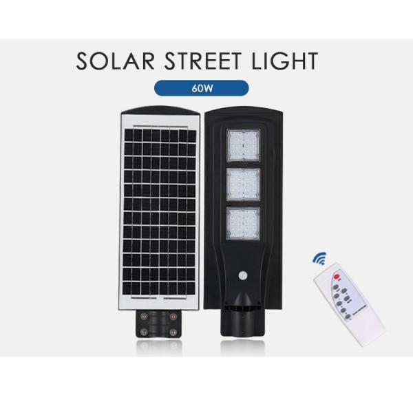 Водостойкий интегрированный солнечный светлый уличный фонарь с датчиком движения