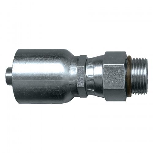 10G43-6-6  Steel Hose Fittings Male O Ring Swivel BSP Standard