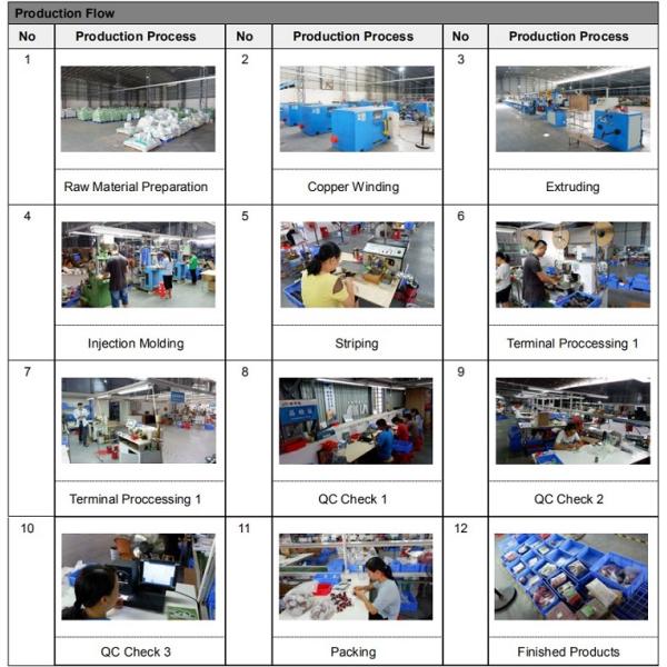 XHB Automotive Electric Wire Harness 2 Pin 3 Pin With 2.5mm Pitch Connector
