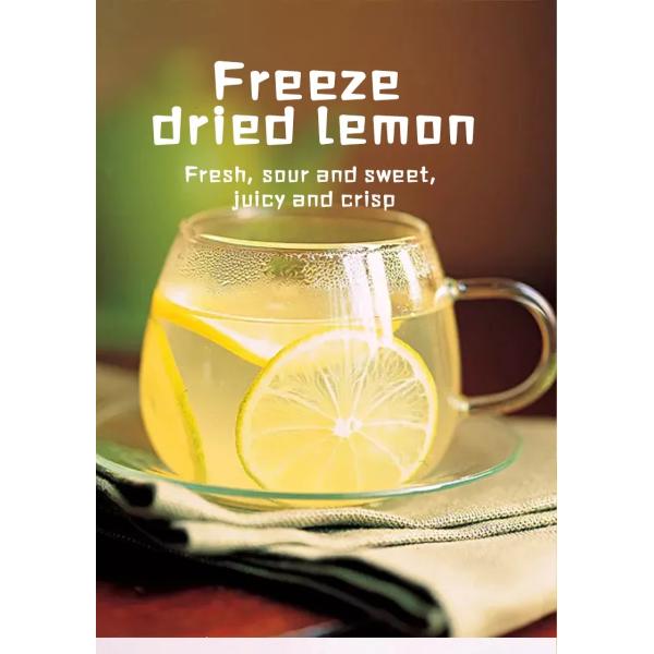 Замораживание FD еды Mygou - высушенные смешанные куски лимона различными ссыпают вкусами приносят плоды чай здоровый плод сохраняет еду